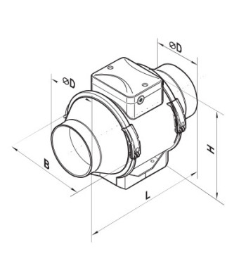 TT PRO 150 EC wentylator kanałowy