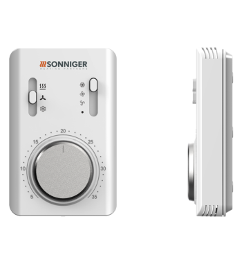 Panel sterujący COMFORT NEW służy regulacji pracy nagrzewnic oraz kurtyn powietrznych