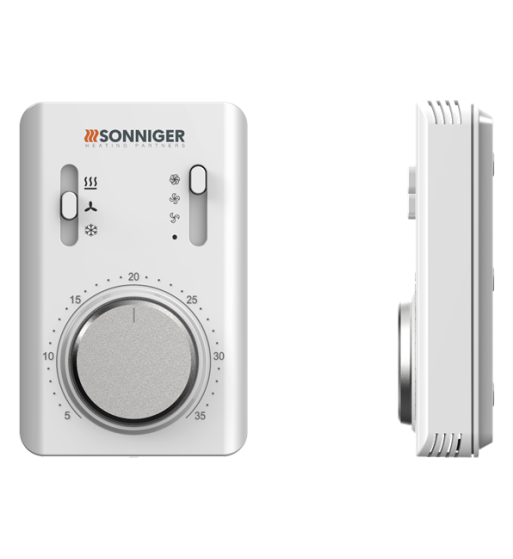 Panel sterujący COMFORT NEW służy regulacji pracy nagrzewnic oraz kurtyn powietrznych