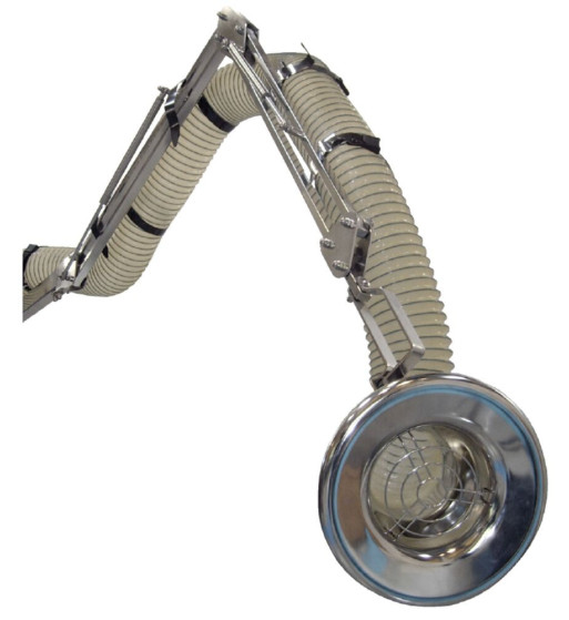 Ramię odciągowe NEX S 3m Ø125 mm nierdzewny