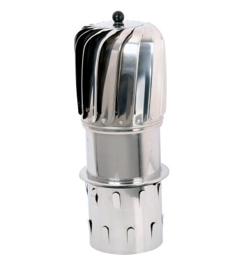 MiniVent 150CHR – nasada kominowa | Vents
